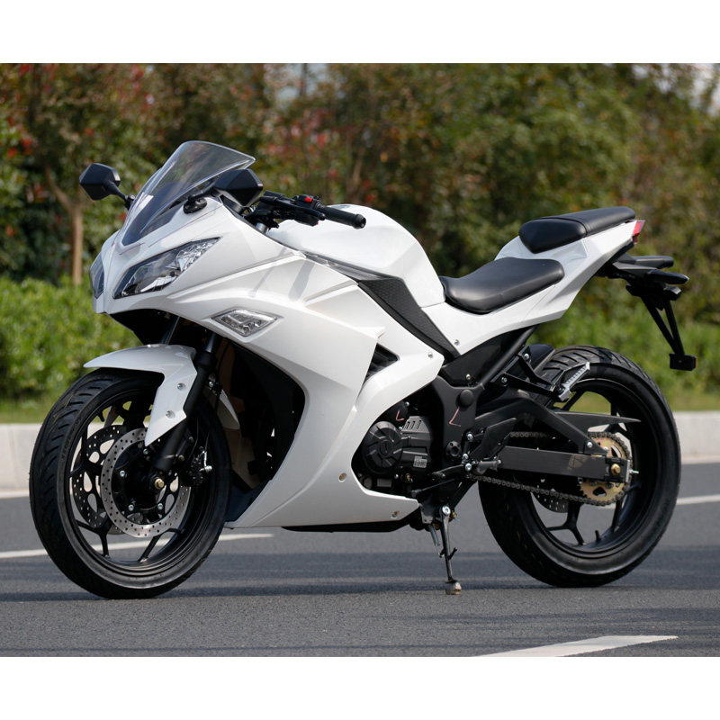 全新摩托车跑车国四电喷小忍者400c双缸公路赛地平线v6整车可上牌