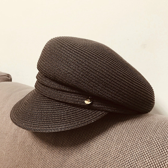 일본 틈새 디자이너 고급 밀짚 짠 밀짚 모자 여름 여행 태양 보호 태양 모자 다목적 오리 혀 야구 모자 일본 틈새 디자이너 고급 밀짚 짠 밀짚 모자 여름 여행 태양 보호 태양 모자 다목적 오리 혀 야구 모자