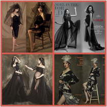 2020 Photography clothing new black theme studio maternity clothing personality photo clothing pregnant women shooting clothing