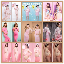 Photo studio Pregnant womens clothing photo photo pregnant womens new big belly mommy photo clothing womens fashion small fresh fairy department