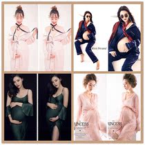 Photo studio Pregnant woman photo clothing fashion pregnant woman photo mommy photography clothes Cute pajamas sexy photo clothing