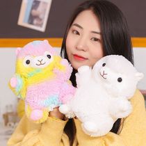 Meng alpaca fleece toy intercourse animal hand puppet doll parent-child game storytelling cartoon glove doll