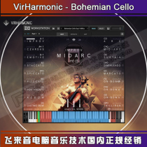 Bohemia Cello VirHarmonic Bohemian Cello Cello solo tone soft sound source