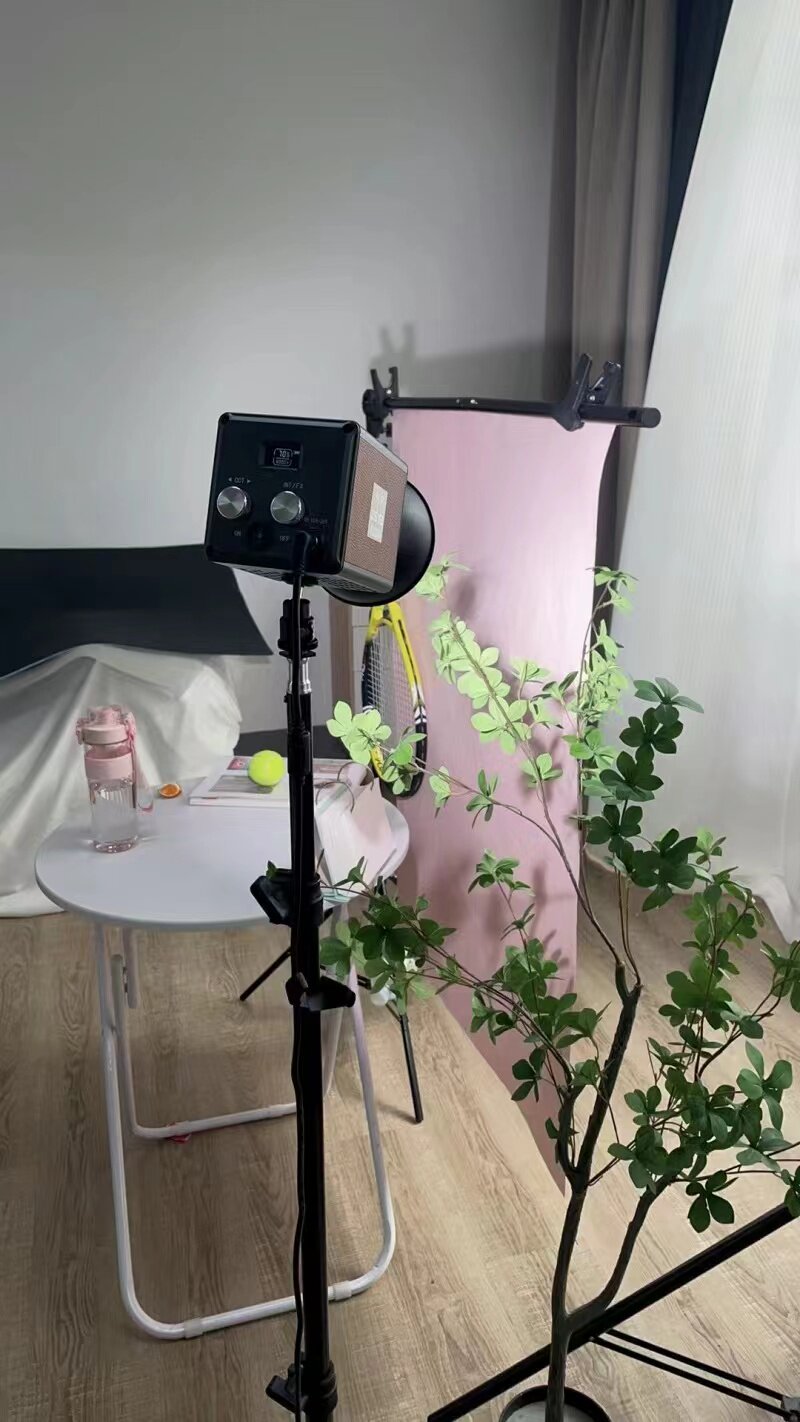 影邦80w摄影外拍灯双色温婚纱摄影补光灯便携式手持摄影灯