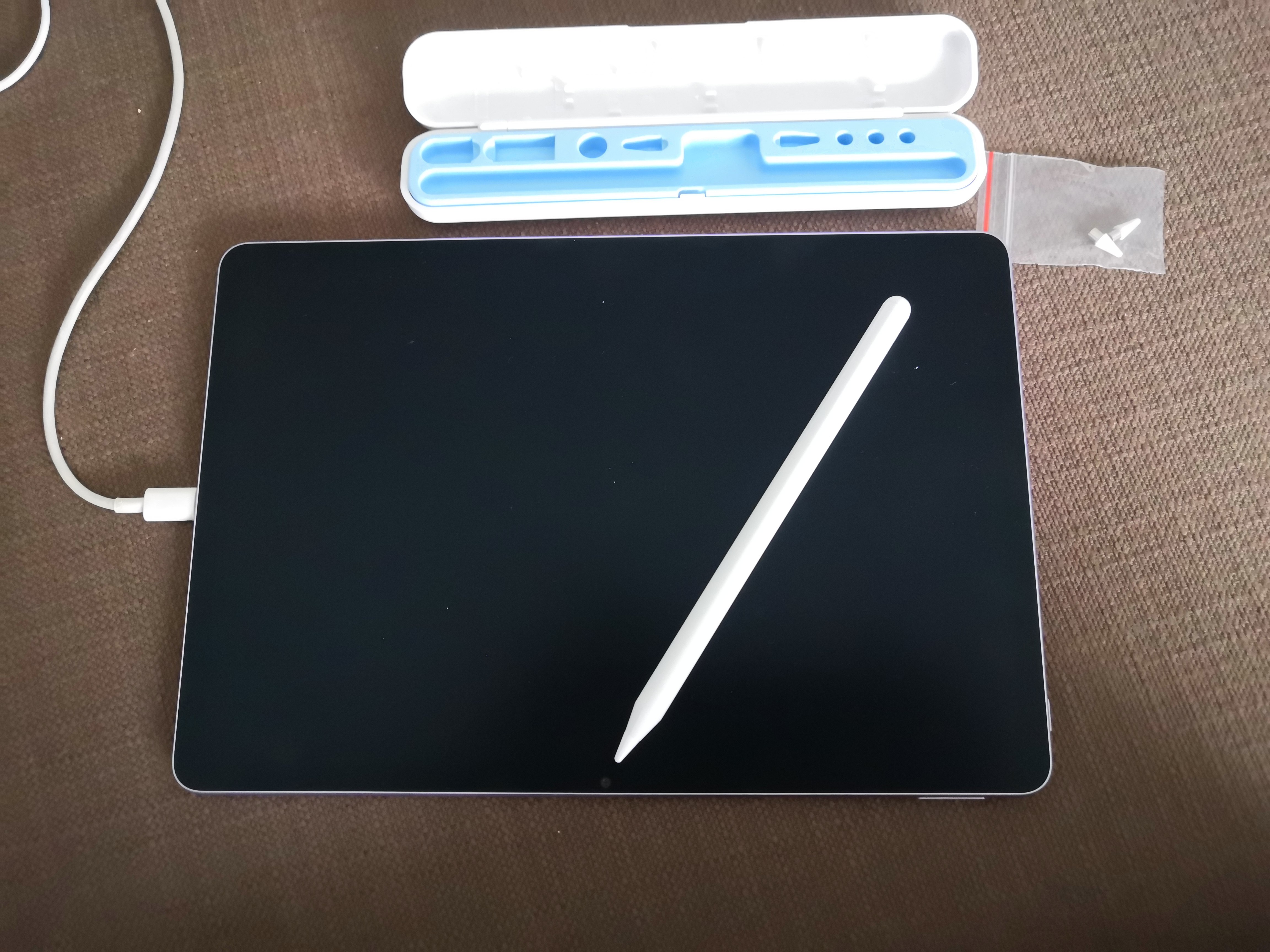 适用华为电容笔ipad触控笔matepadpro平板11触屏笔pencil二代磁吸13