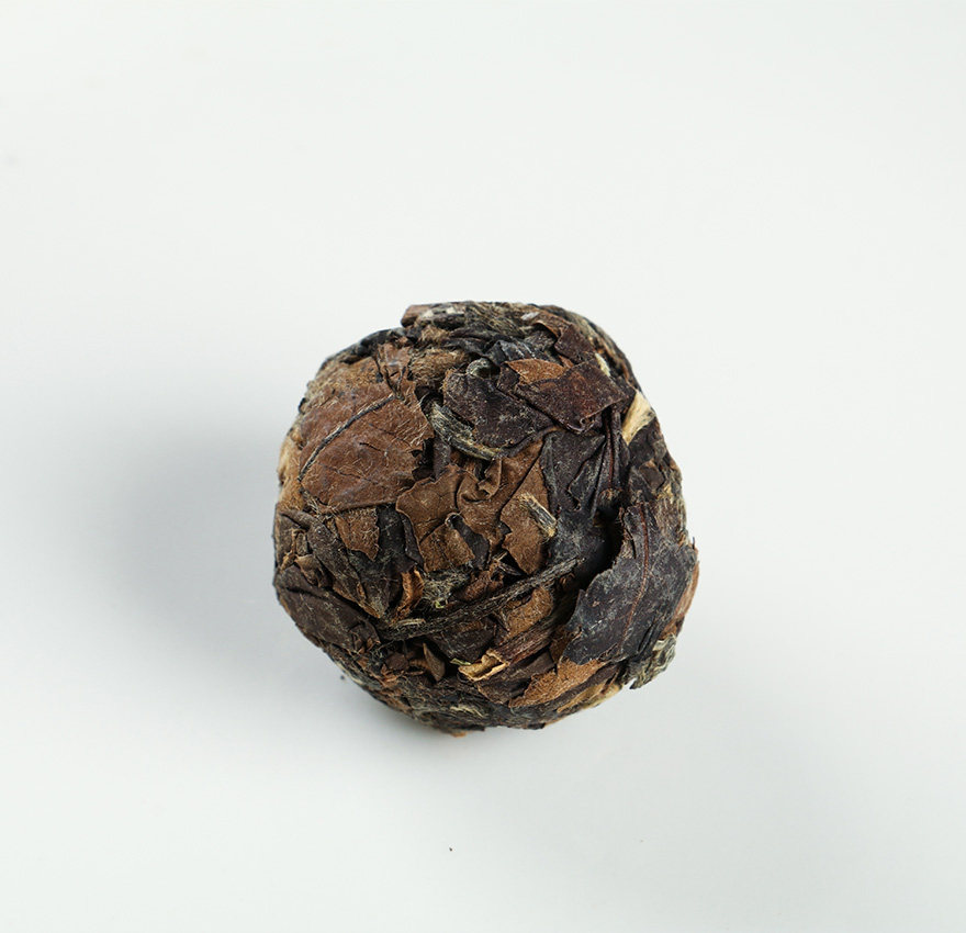 【10罐2600g】2013年糯香龙珠老寿眉日晒手工精制 御品窖藏 沱茶