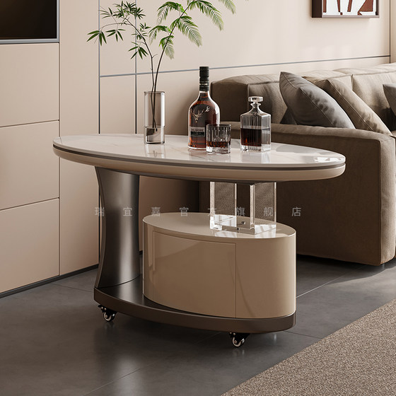Light luxury rock slab tea table small apartment high-end living room living room sofa next to small side table simple movable tea car
Light luxury rock slab tea table small apartment high-end living room living room sofa next to small side table simple movable tea car