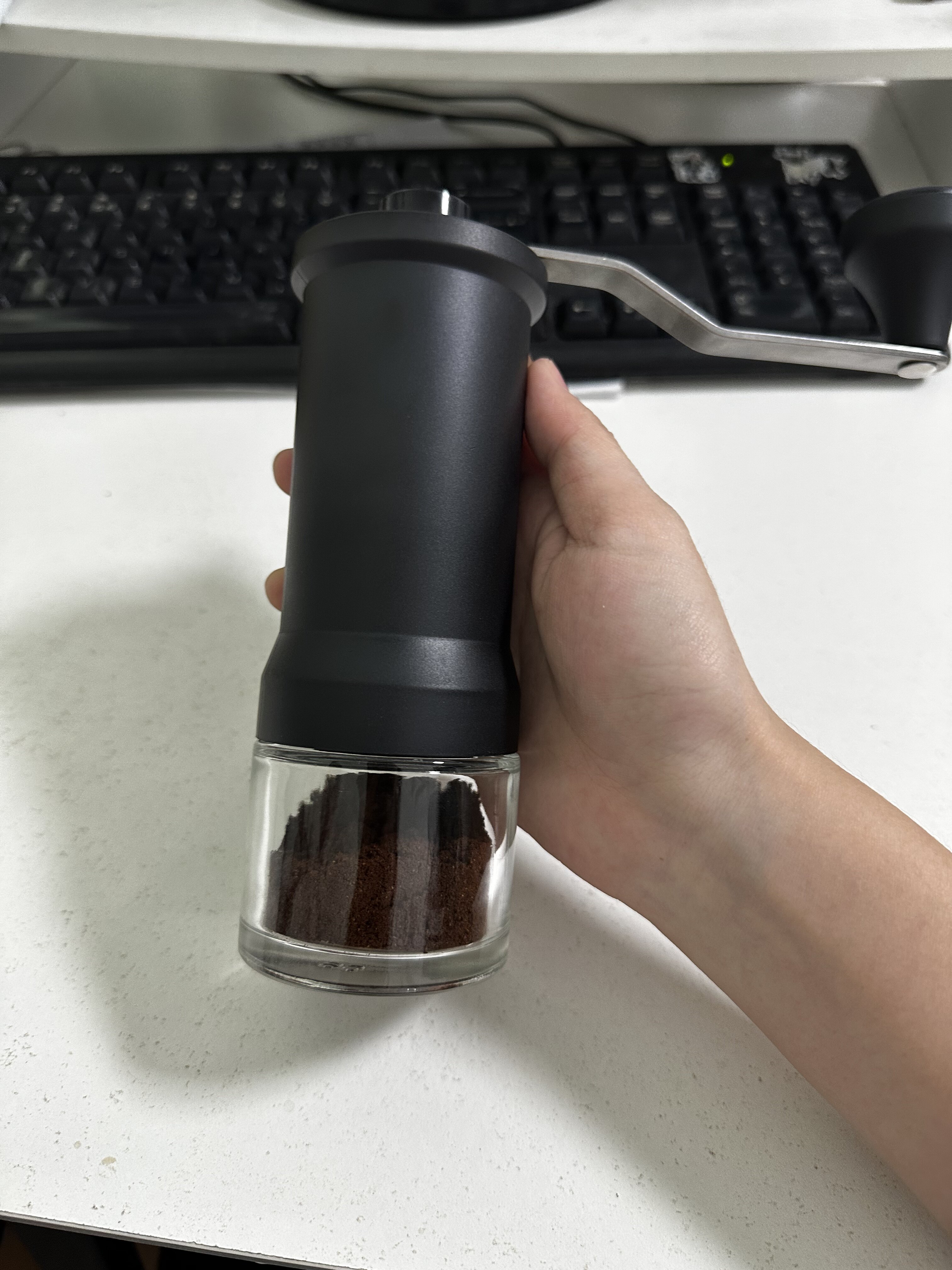 手摇磨豆机手磨咖啡机便携咖啡机手动式家用手冲器具咖啡豆研磨机