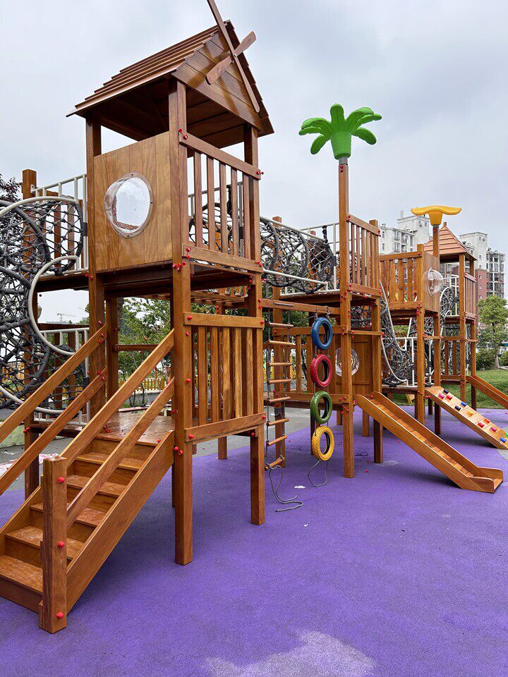 幼儿园攀爬架组合让我家娃爱上户外玩耍 🌿