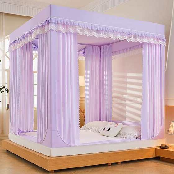 Class A mother and baby grade encrypted bed curtain mosquito net household three-open door anti-fall zipper tent windproof tent thickened bracket 2 meters
Class A mother and baby grade encrypted bed curtain mosquito net household three-open door anti-fall zipper tent windproof tent thickened bracket 2 meters