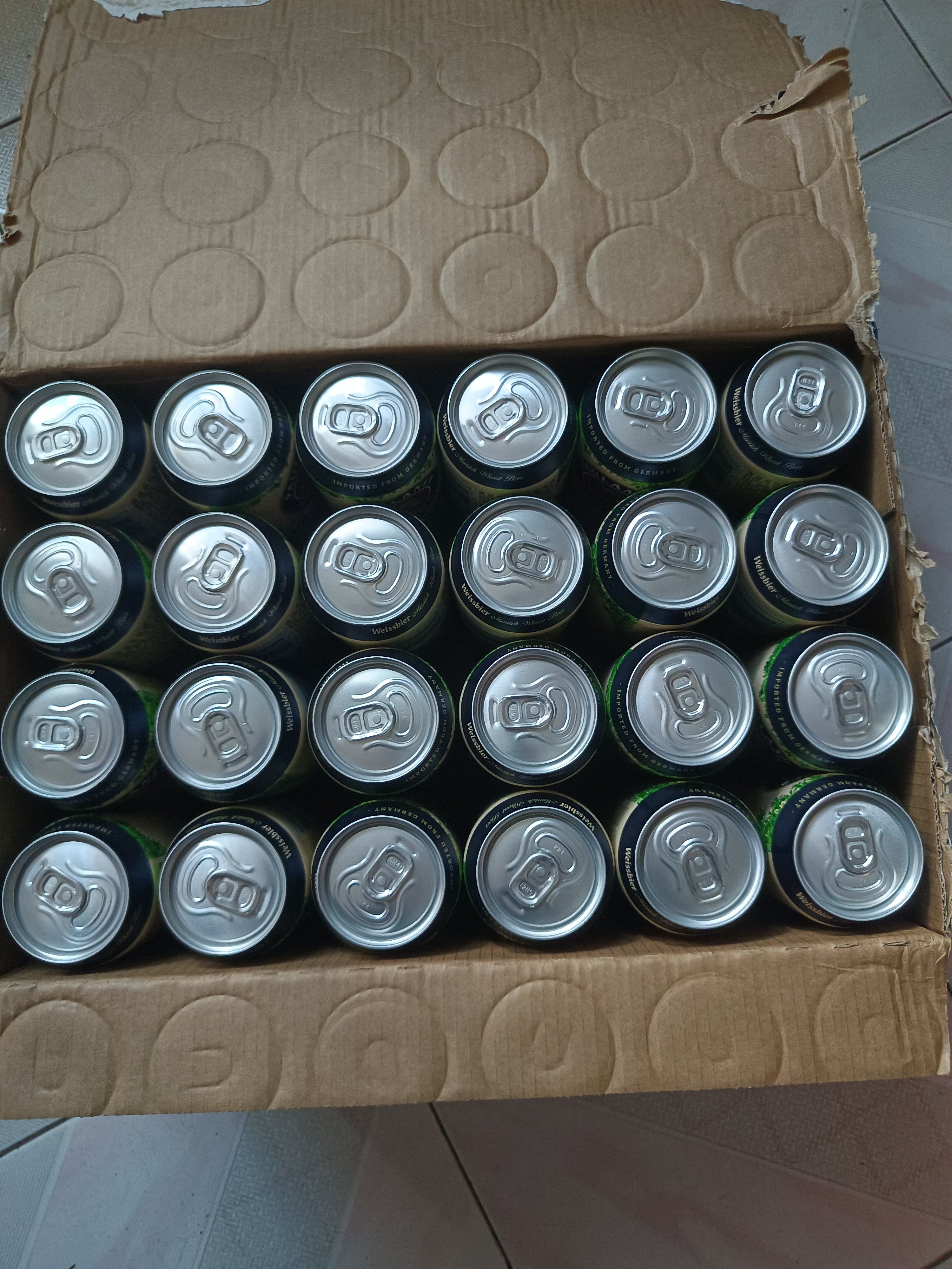 整箱德国进口保拉纳/柏龙西柚玫瑰500ml*24听 果味精酿啤酒