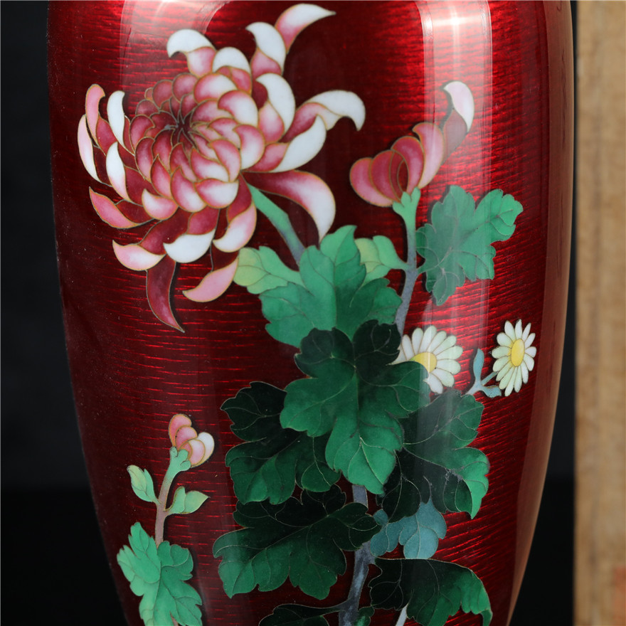 日本七宝烧花瓶