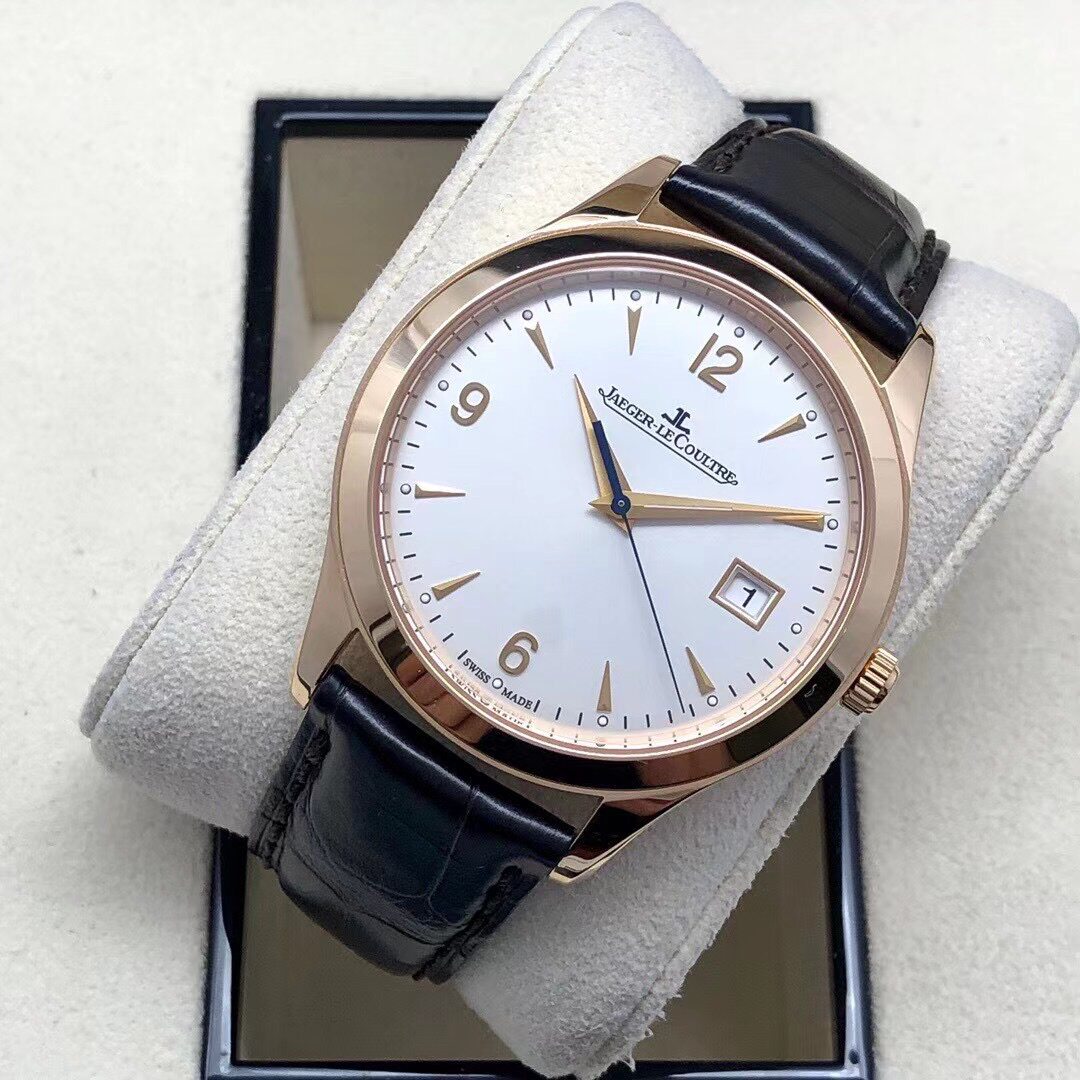 公价112000元[9.5新]积家大师腕表18k金全自动机械男手表1542520