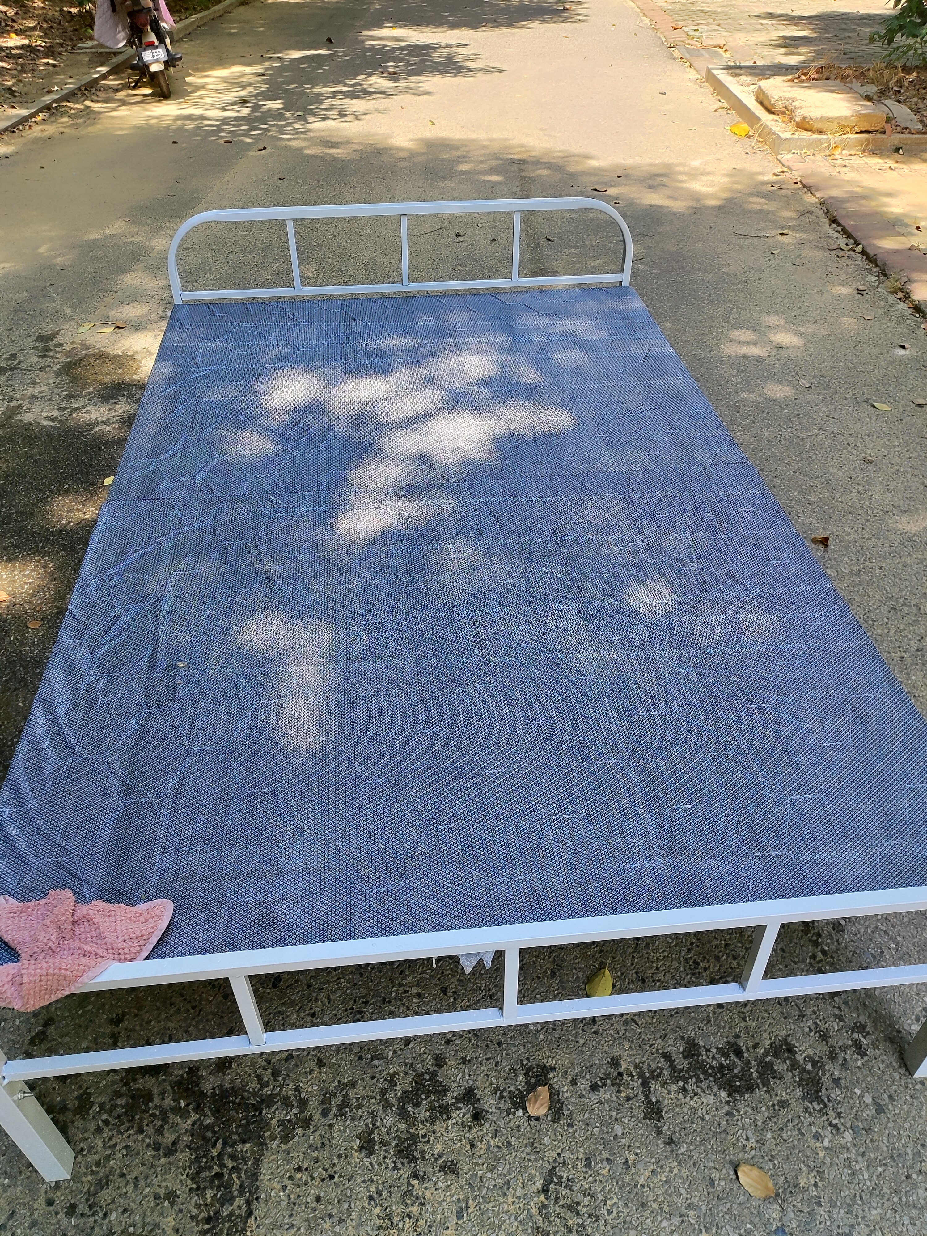 折叠床单人床家用午休小床成人简易出租屋1米2便携双人床硬板铁床