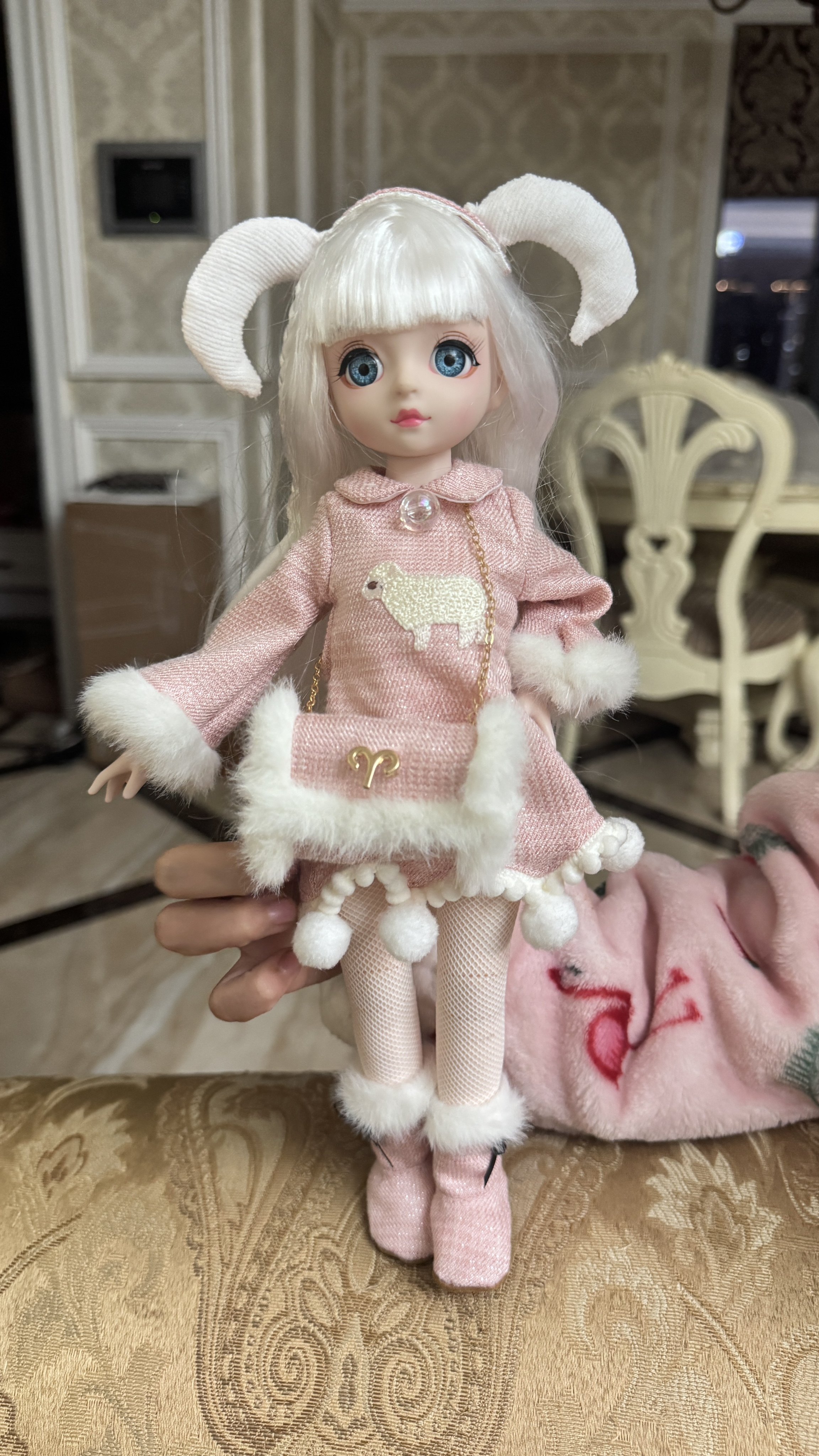 可儿娃娃小可儿·十二星座6分娃娃儿童换装娃娃玩具女孩礼物4916