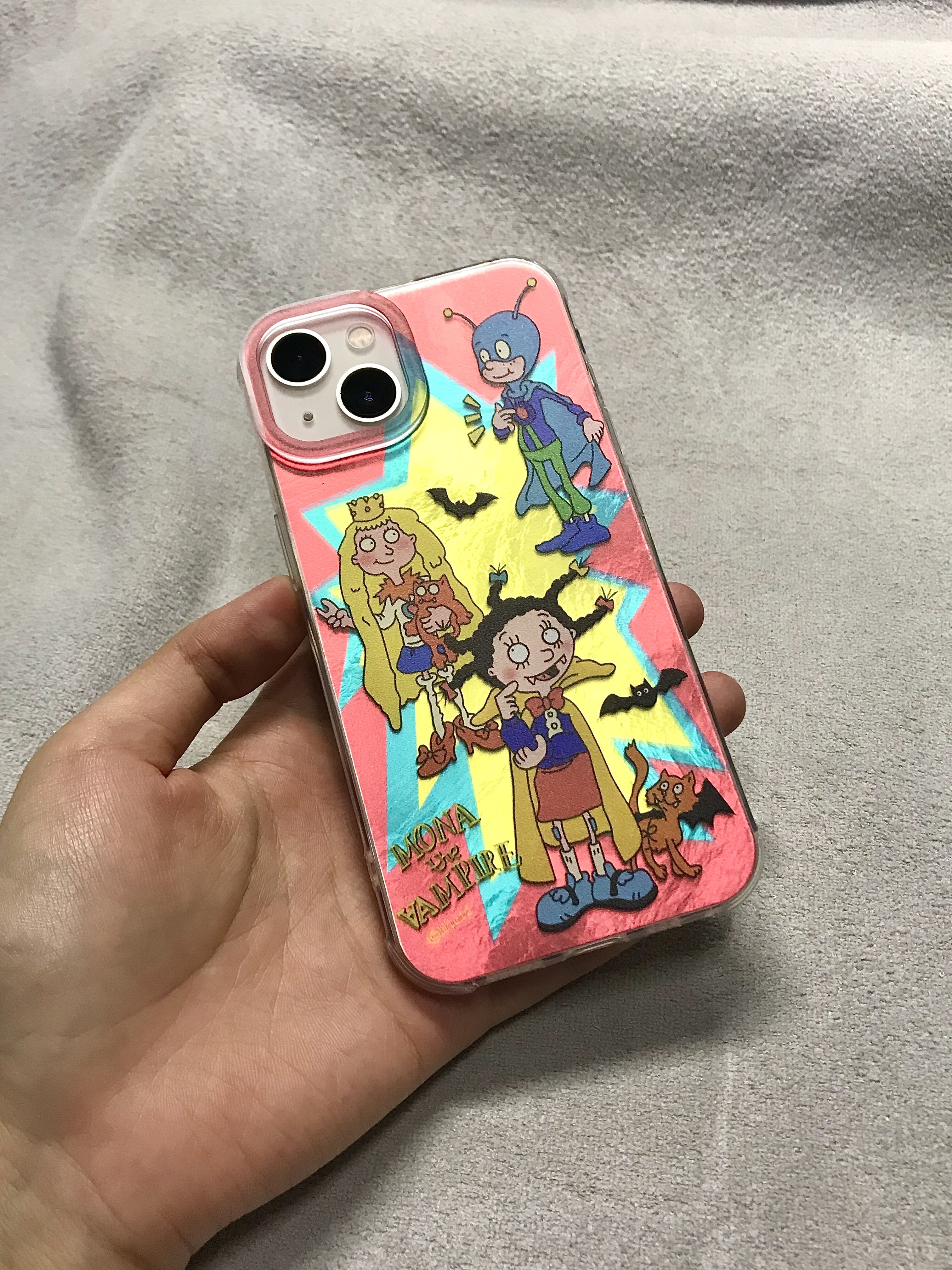 小魔女蒙娜适用iphone16promax手机壳苹果15pro卡通14plus小米13/oppo