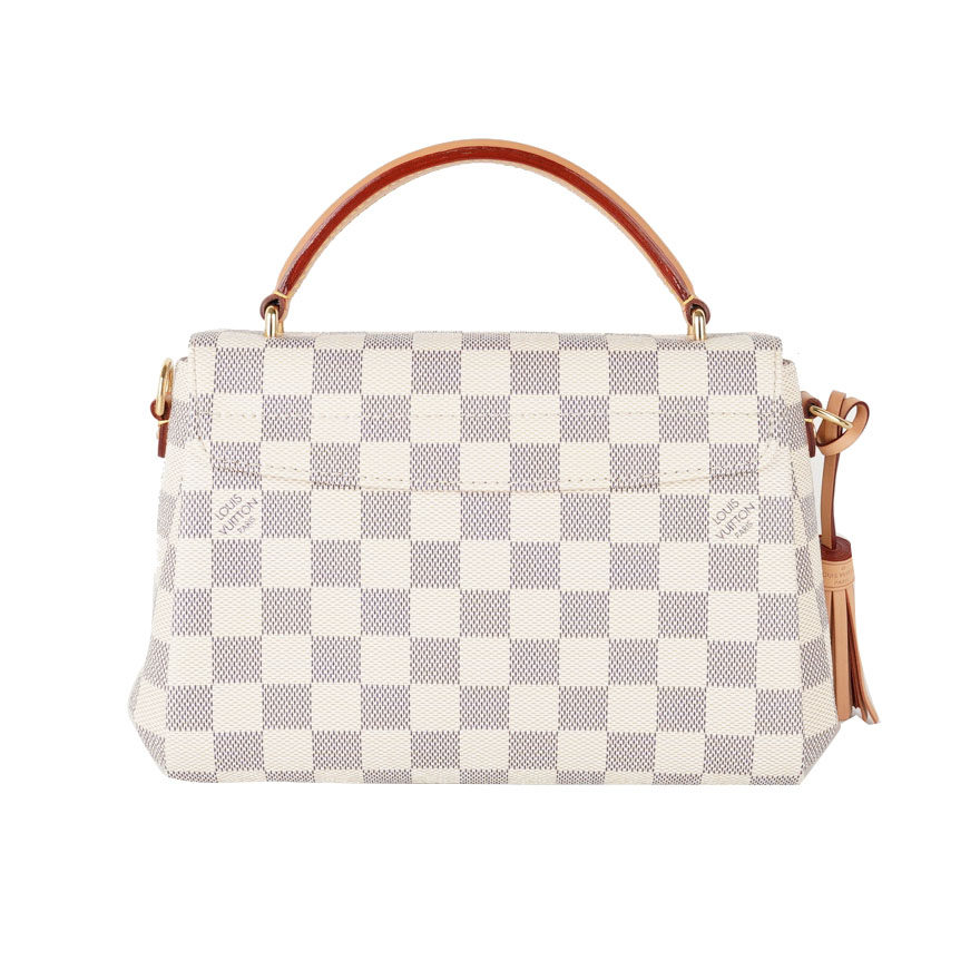 [9.9新]路易威登lv女士白棋盘croisette单肩邮差包ky009公价13800