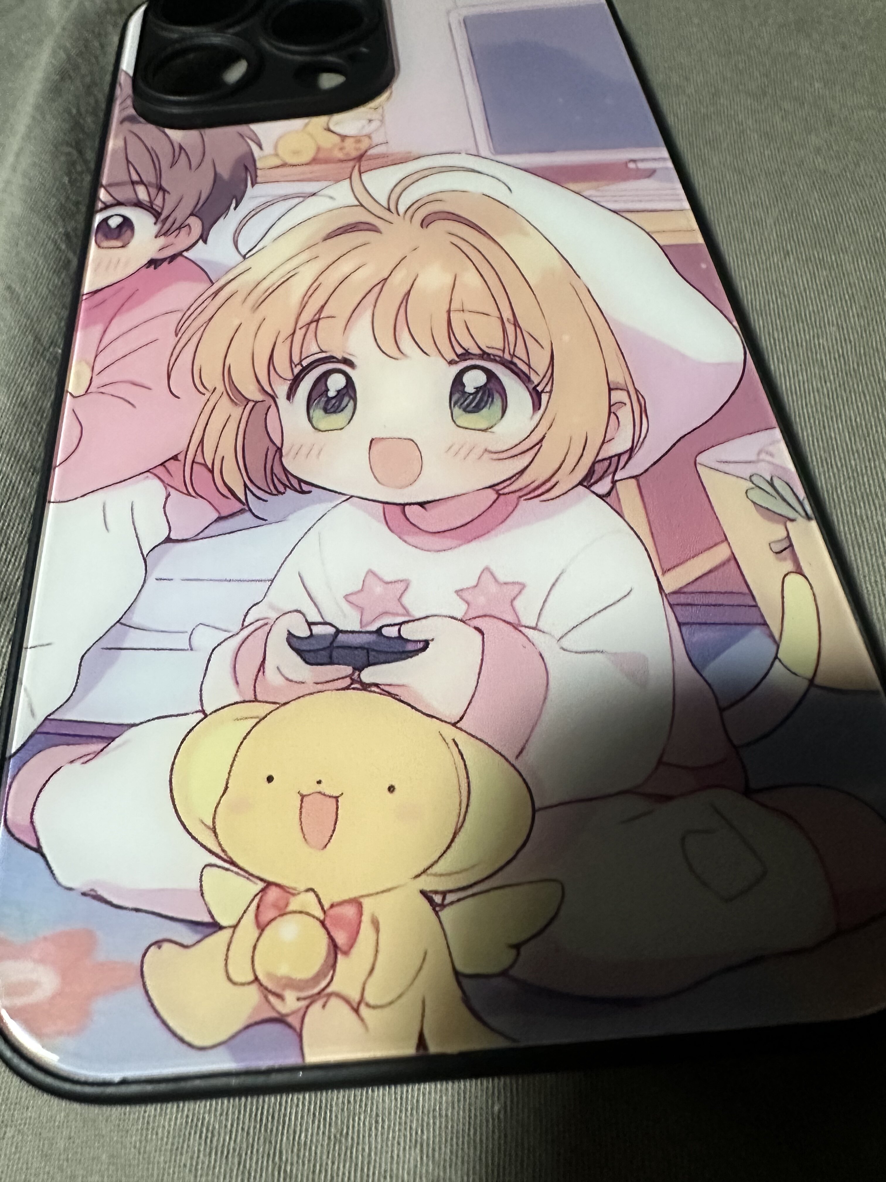 打游戏百变小樱情侣手机壳荣耀200卡通100动漫magic6pro可爱x50玻璃90