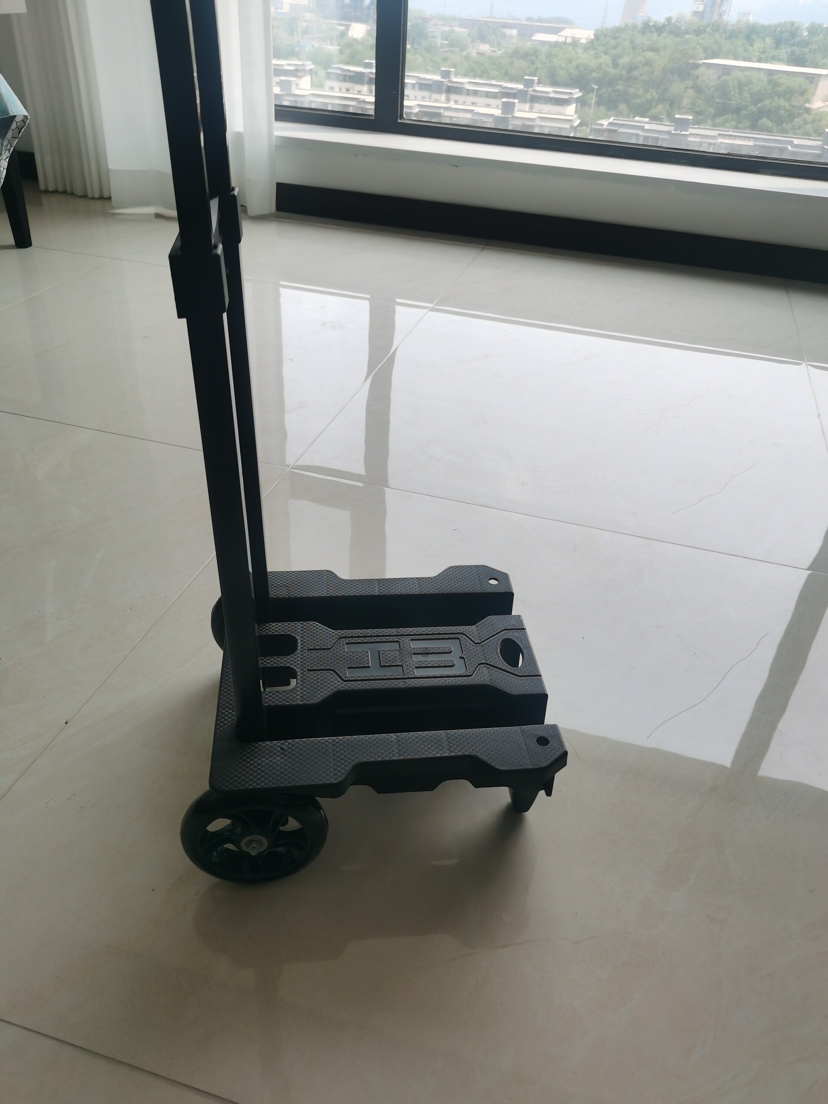 日本mujie买菜小拉车家用快递小推车拉货拖车折叠便携拉杆手拉车