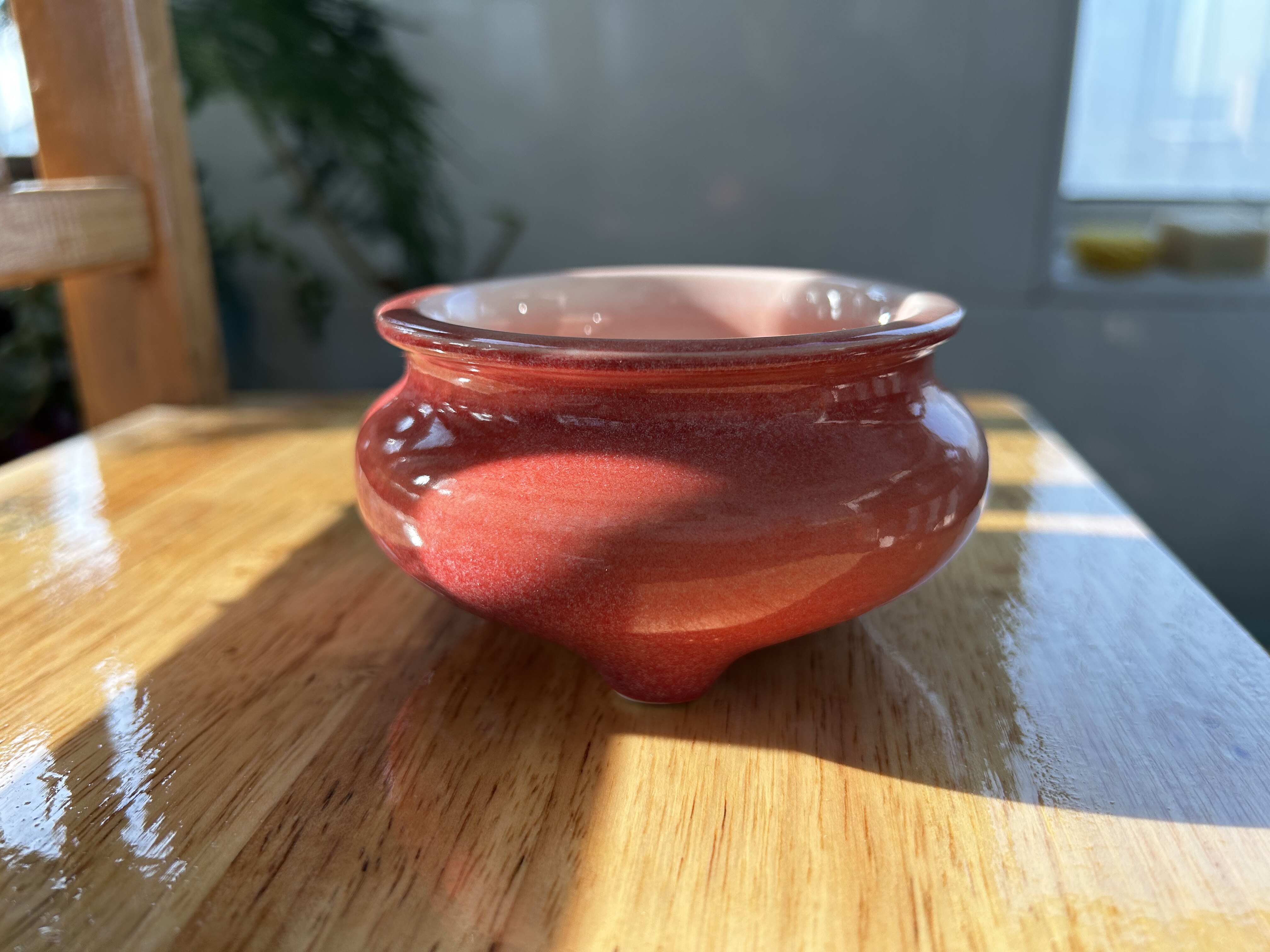 景德镇陶瓷釉料颜色釉 宫墙雪红色窑变釉 范艺术陶艺设备耗材