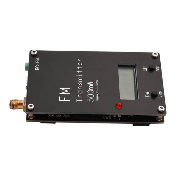 2000m FM 송신기 0.5W 500MW 디지털 디스플레이 스테레오 76-108MHz Type-C 2000m FM 송신기 0.5W 500MW 디지털 디스플레이 스테레오 76-108MHz Type-C