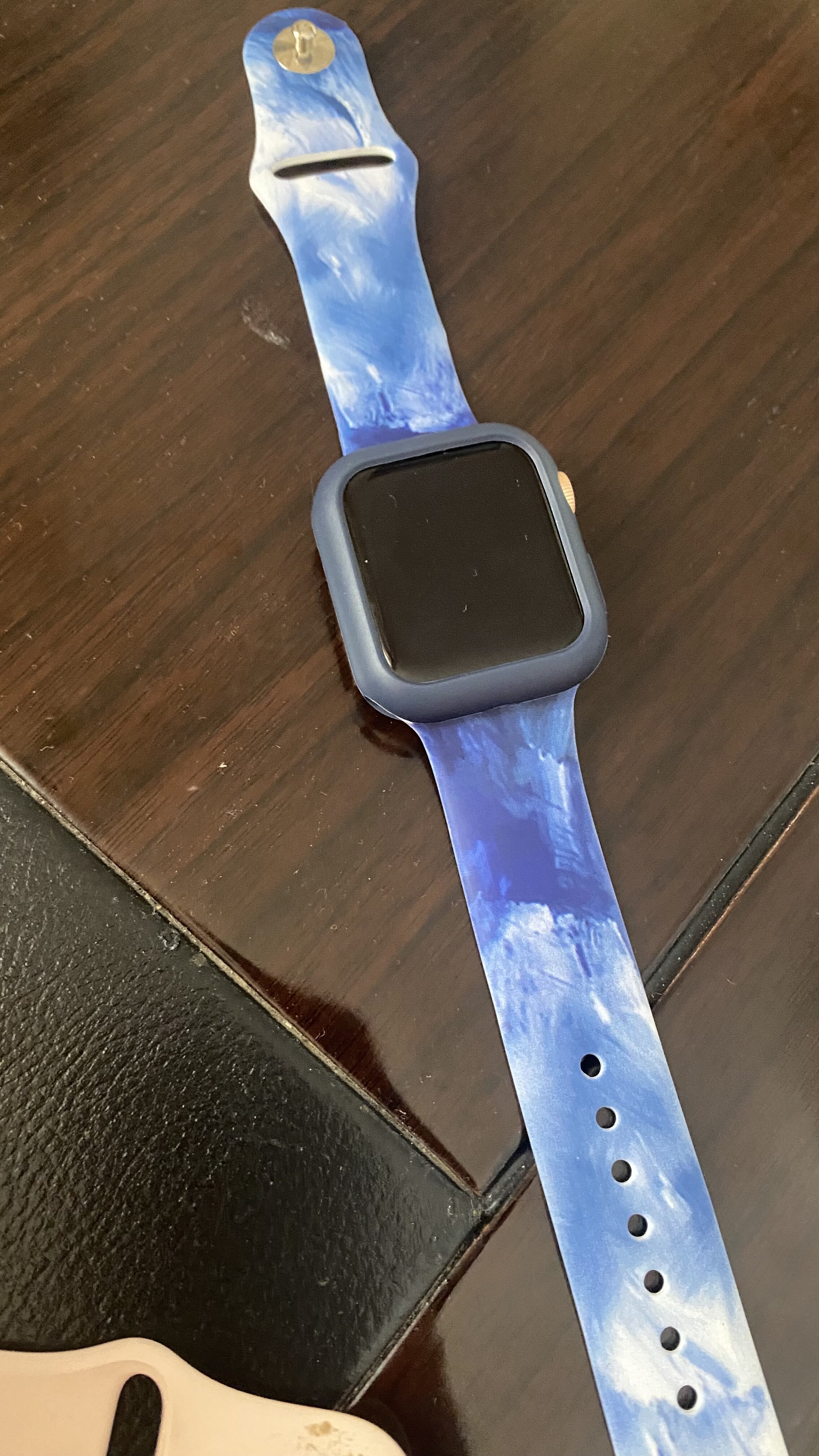 适用iwatch6表带苹果手表表带5代apple watch个性限量版印花se1/2/3/4