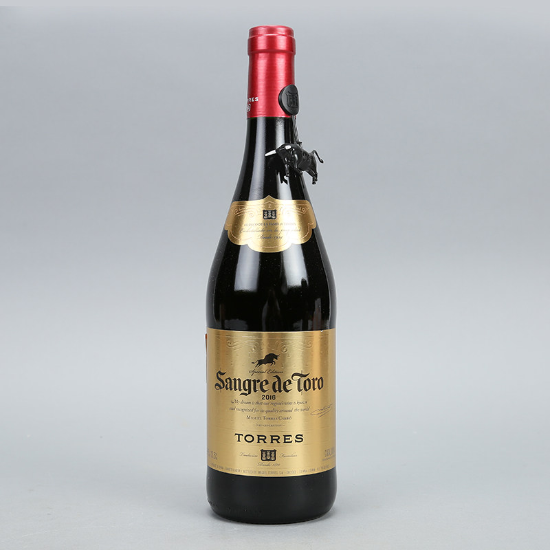 38.桃乐丝公牛血金标干红葡萄酒 750ml*6支