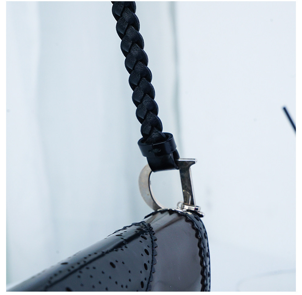 Спеццена 11.11 98 новый Полем dior Lady Dior сумки чёрная лакировка подмышка пакет 1 Вт dior / diaw 