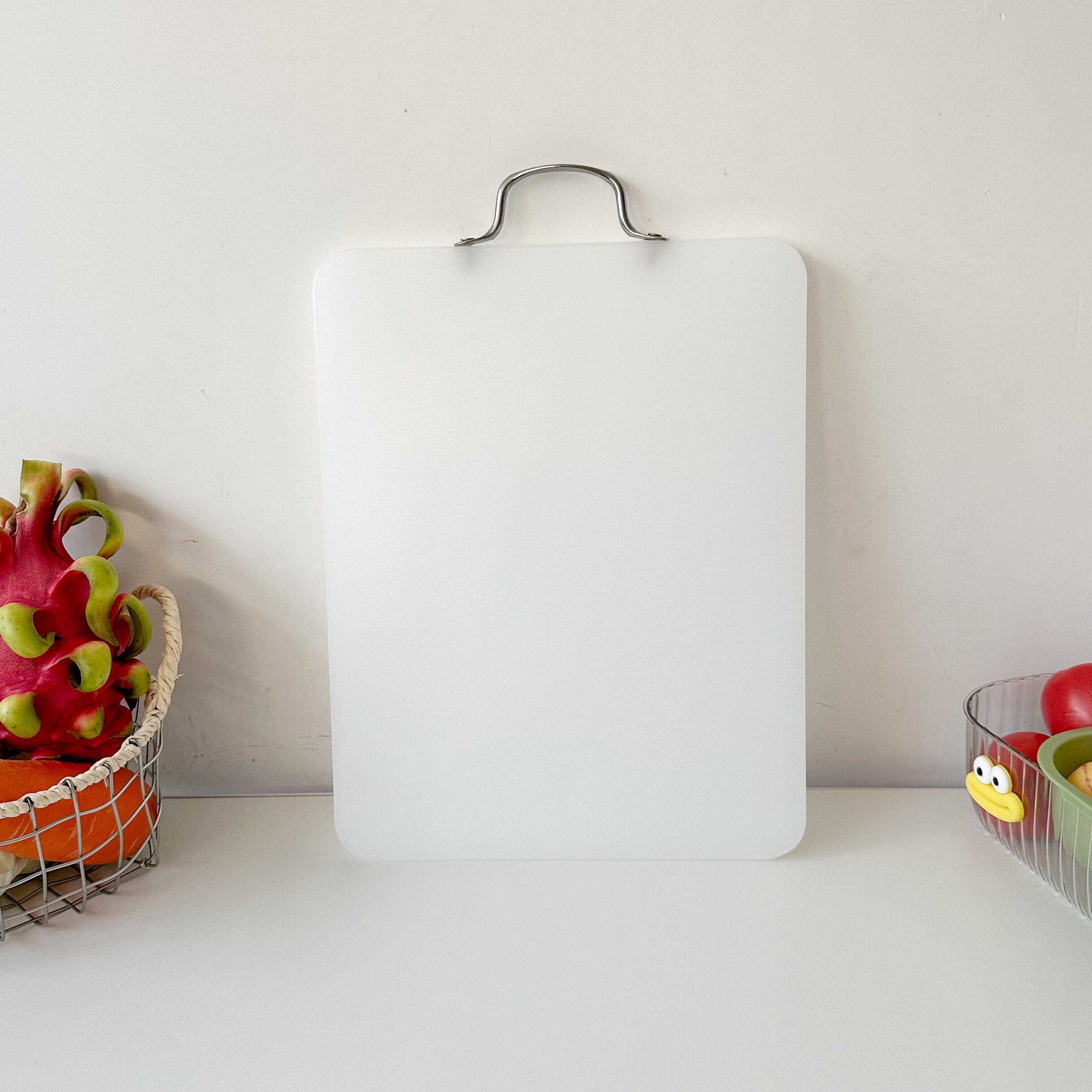 菜板清洗很容易👍🏻抗菌又防霉,这次买的白色拿来切的果蔬🤗