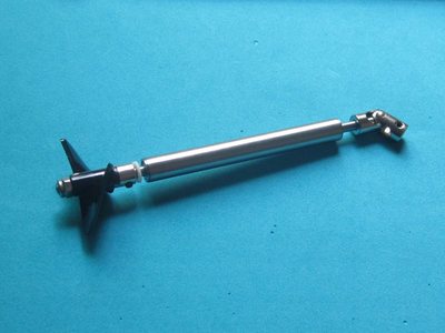 模型船4mm船轴总成 传动轴 船模轴系总成 不锈钢船轴 螺旋桨可选图片
