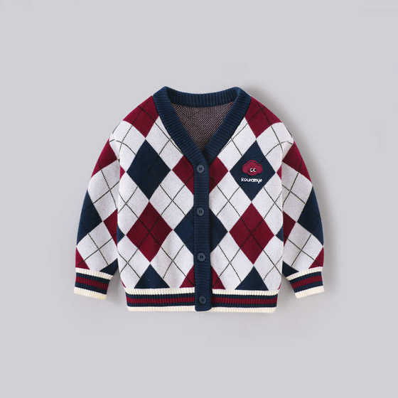 Autumn parent-child clothing children's college diamond V-neck cardigan warm cotton sweater family knitted sweater
Autumn parent-child clothing children's college diamond V-neck cardigan warm cotton sweater family knitted sweater