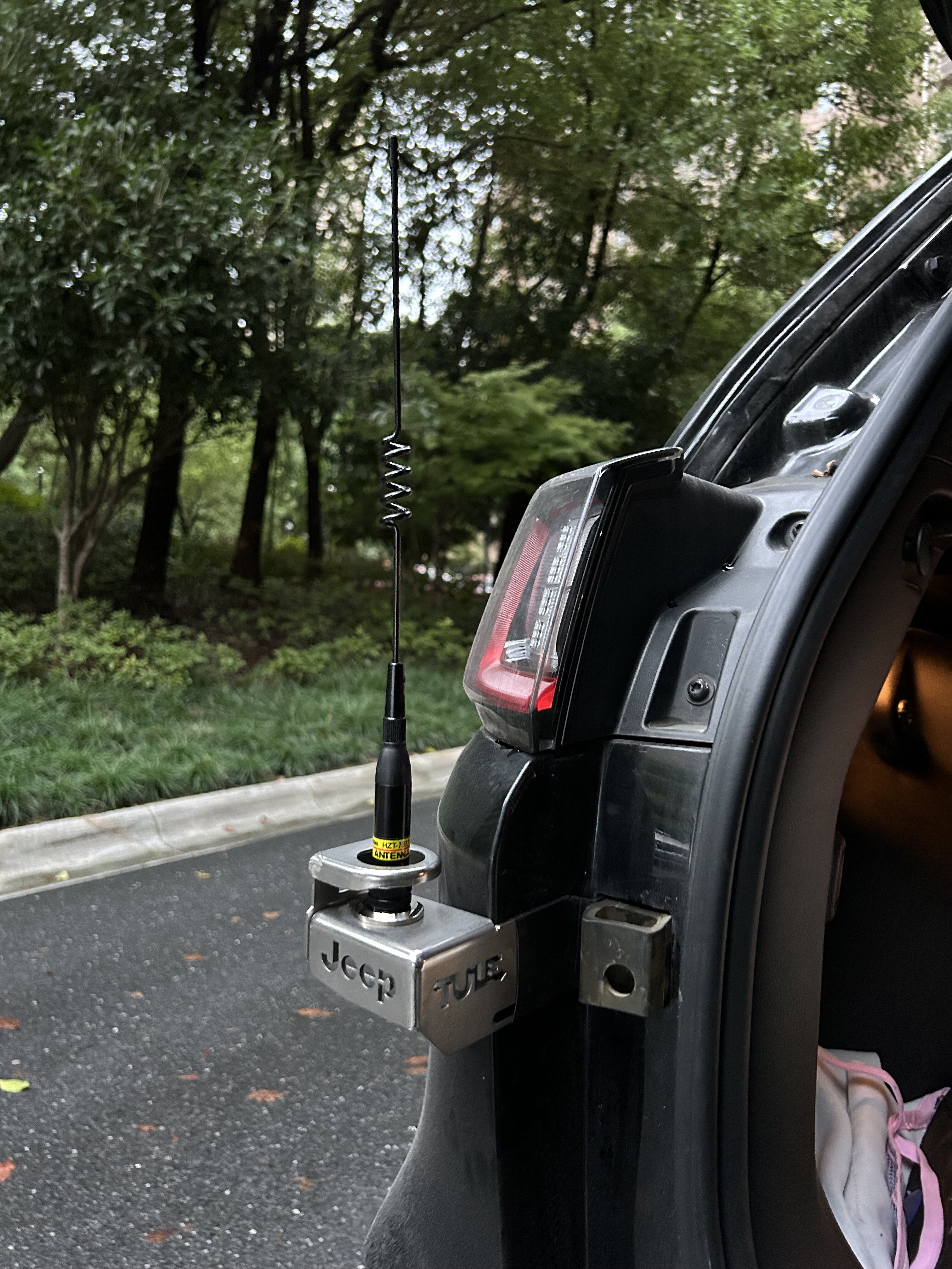 车载台天线 tsm1317 uv双段车载对讲机天线 八重洲建伍车台天线