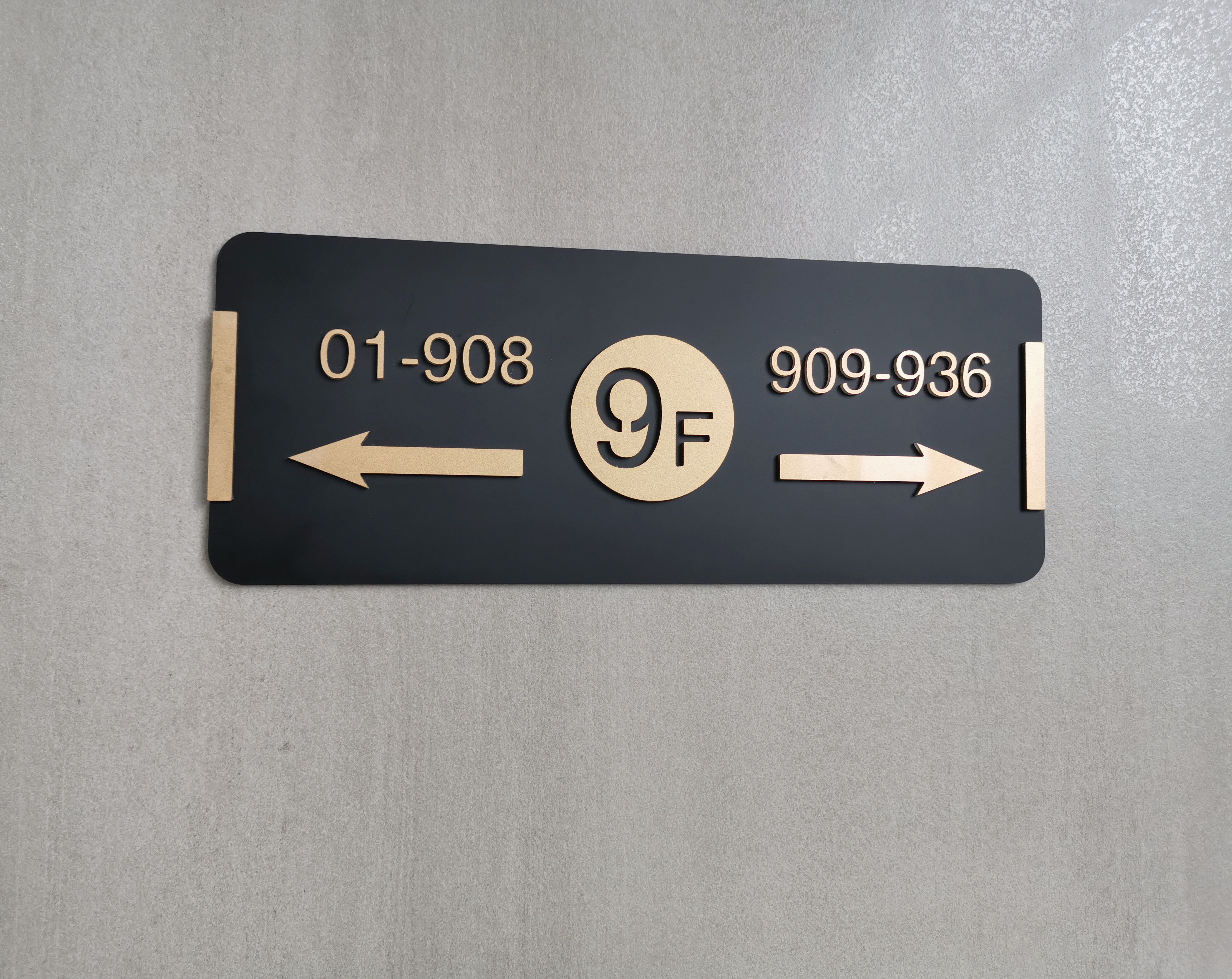 楼层标识牌亚克力楼层牌电梯指示提示贴创意门牌号码牌定制酒店宾馆