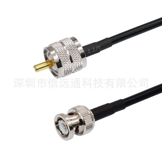 10m 동축 UHF 헤드 PL259 커넥터 구리-가득한 배선 RG58에서 BNC 남성 배선 20cm에서 수컷까지 회전 10m 동축 UHF 헤드 PL259 커넥터 구리-가득한 배선 RG58에서 BNC 남성 배선 20cm에서 수컷까지 회전