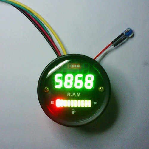Hongri Electronic Automobile 및 Motorcycle/Modified Instrument/Digital Tachometer/LED Electronic Oil Meter 2-in-One 테이블 Hongri Electronic Automobile 및 Motorcycle/Modified Instrument/Digital Tachometer/LED Electronic Oil Meter 2-in-One 테이블