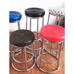 Restaurant water bar bar chair stool bar game hall high stool mobile phone counter front desk heightened round stool