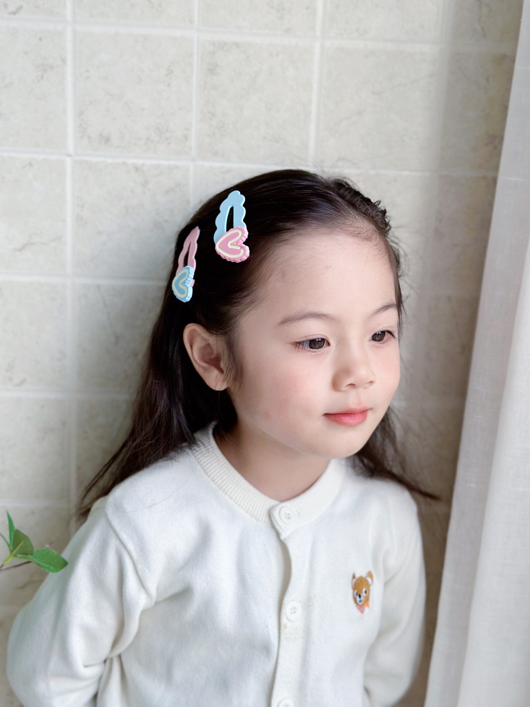 儿童发夹女孩花朵侧边刘海夹宝宝发卡头饰夏季bb夹女碎发女童发饰