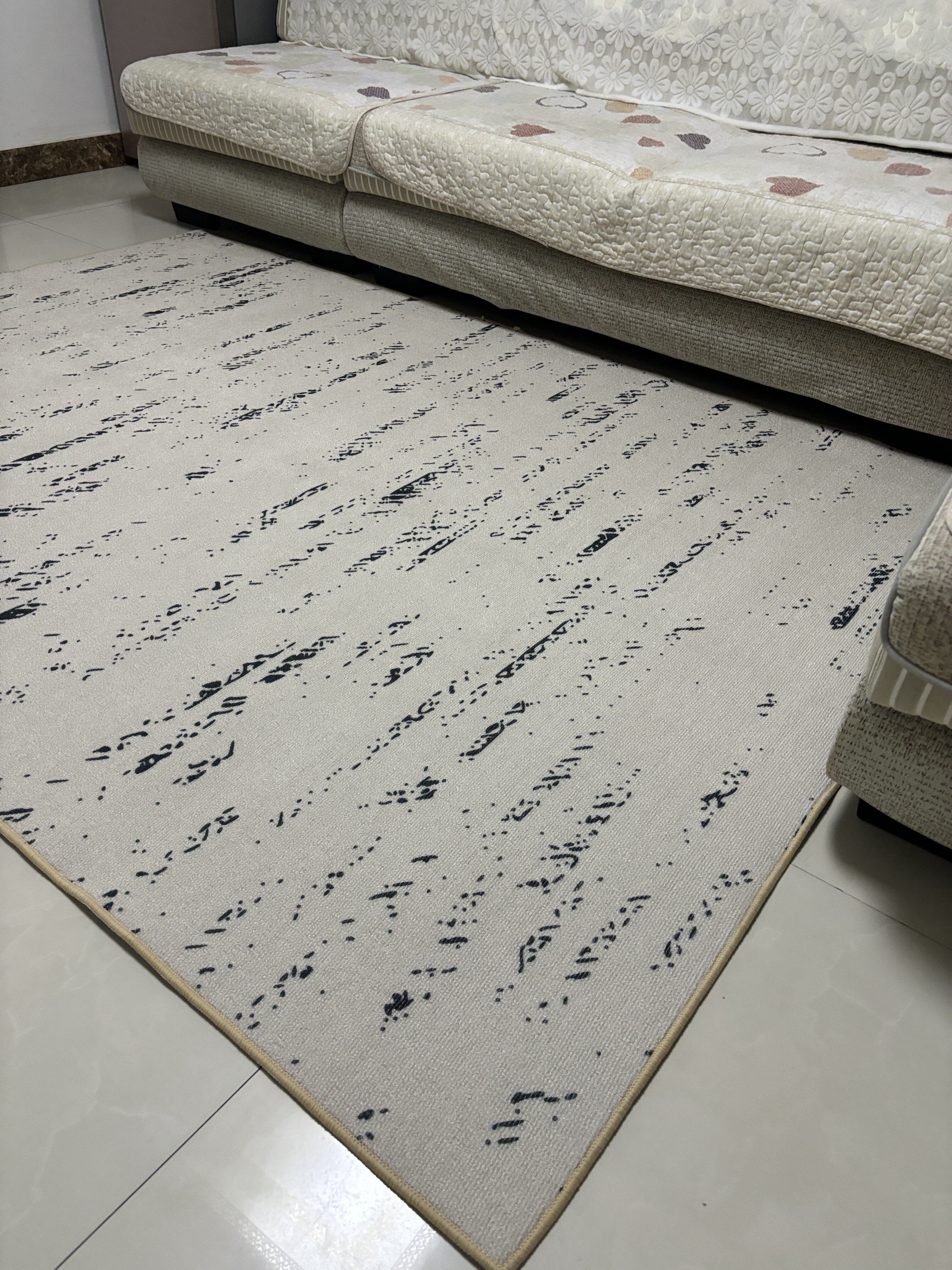 客厅地毯卧室沙发茶几毯2024新款高级感免打理卧室床边毯房间地垫