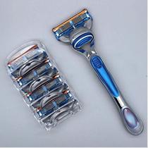 German five-layer universal Geely razor manual razor blade 5-type original blade holder mens shaver