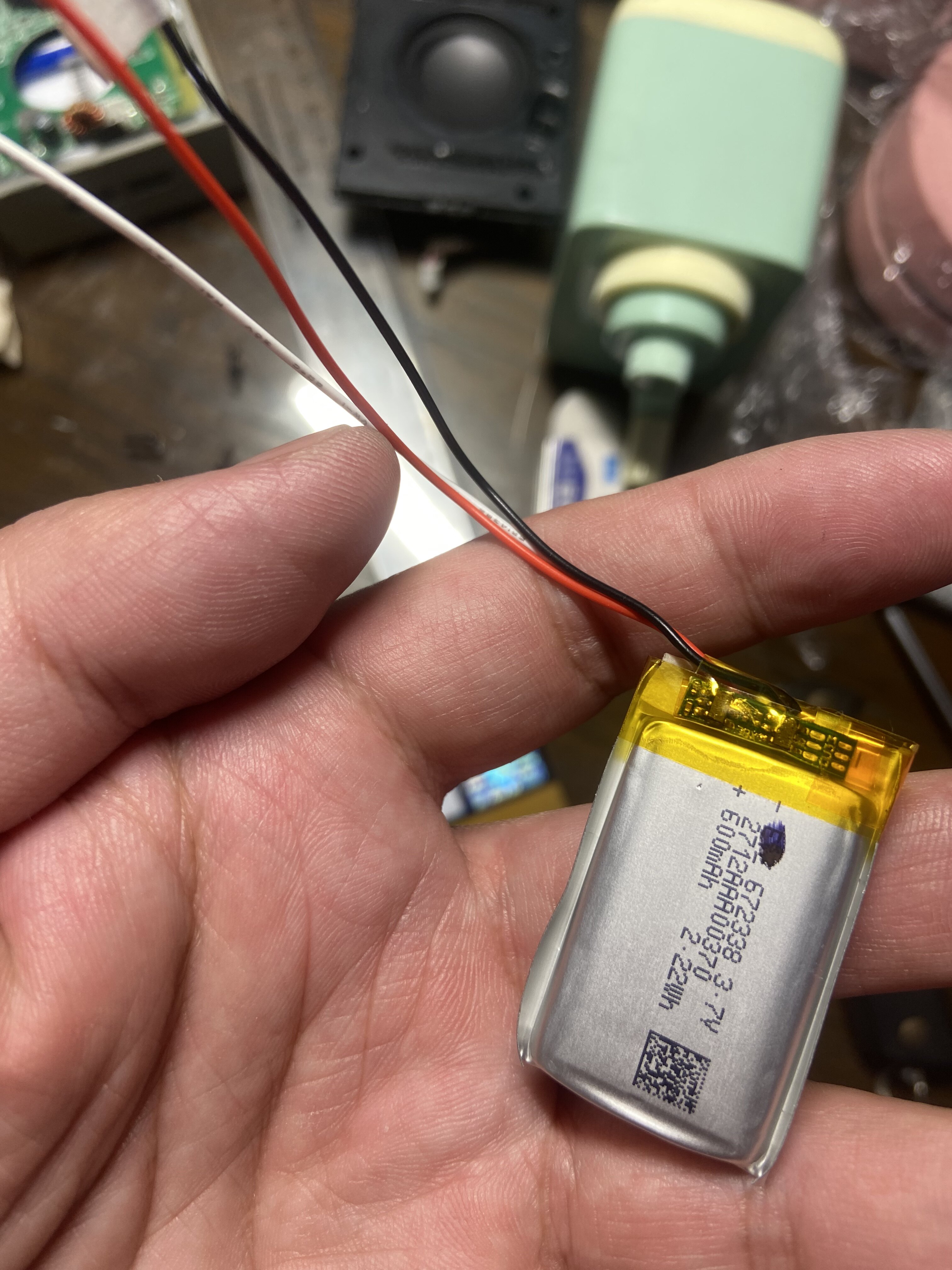 ljxh 682634适用无线蓝牙音响jbl go smart音乐金砖电池 音箱电板