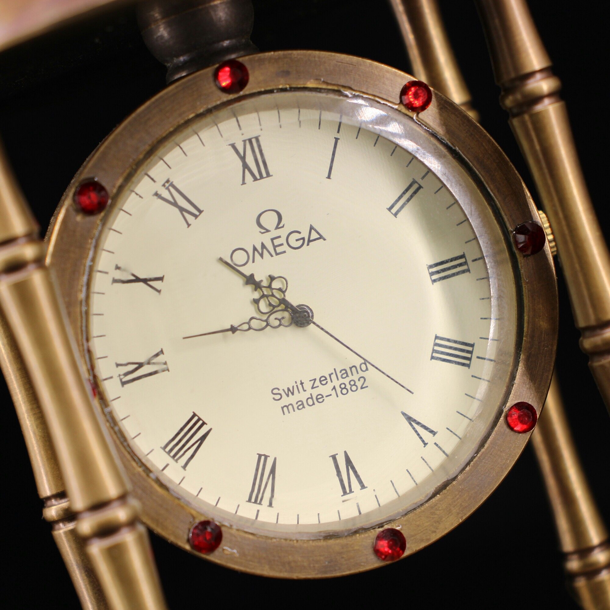 【雅趣品藏】铜机械表 80-3