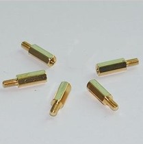 6 15 copper post 15MM high M3 copper post thread 6mm high