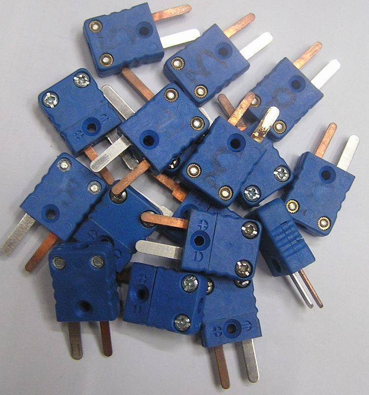 现货特价原装 欧姆龙 omega k型热电偶接口接头 公头 热电偶插头_7折