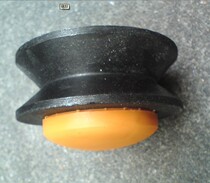 Electric door wheel V-shaped cast iron wheel rail caster iron wheel