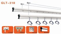 Beijing hand-shaking clothes rack balcony lifting hanger aluminum alloy hanging hole hand hanger 2 4 m