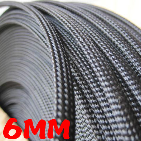 高品质DIY专用蛇皮网/避震网/护线网 6mm扁线(黑色)特级加密型 Изображение 1 高品质DIY专用蛇皮网/避震网/护线网 6mm扁线(黑色)特级加密型 Изображение 1