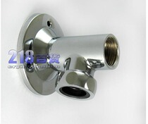 Surface-mounted Copper Triangle seat shower top spray shower fixed seat elbow tee tee bracket base bath shower head accessories