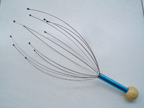 Head Massage Rod Relax Brain Clear Fatigue Rod Massage Steel Wire Head Massage Claw
