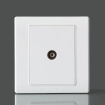Jane switch panel Switch socket panel TV one-to-two socket Switch socket panel