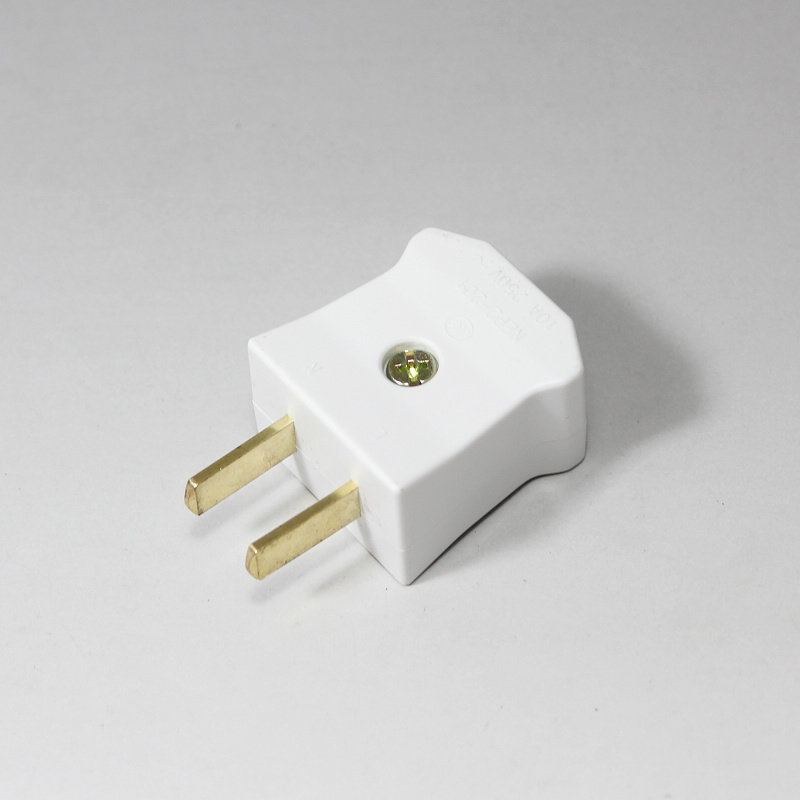 正泰 插头 nep2-201 两极扁插头 二极二孔插头 接线板 接线插头